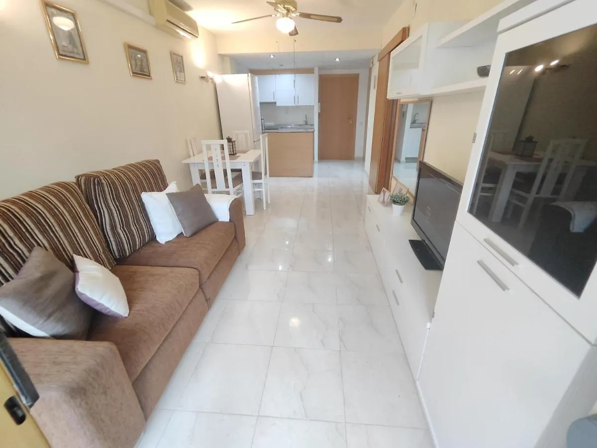 아파트 Luminoso Apartamento En Salou Con Terraza Y Parque Infantil Ideal Familias