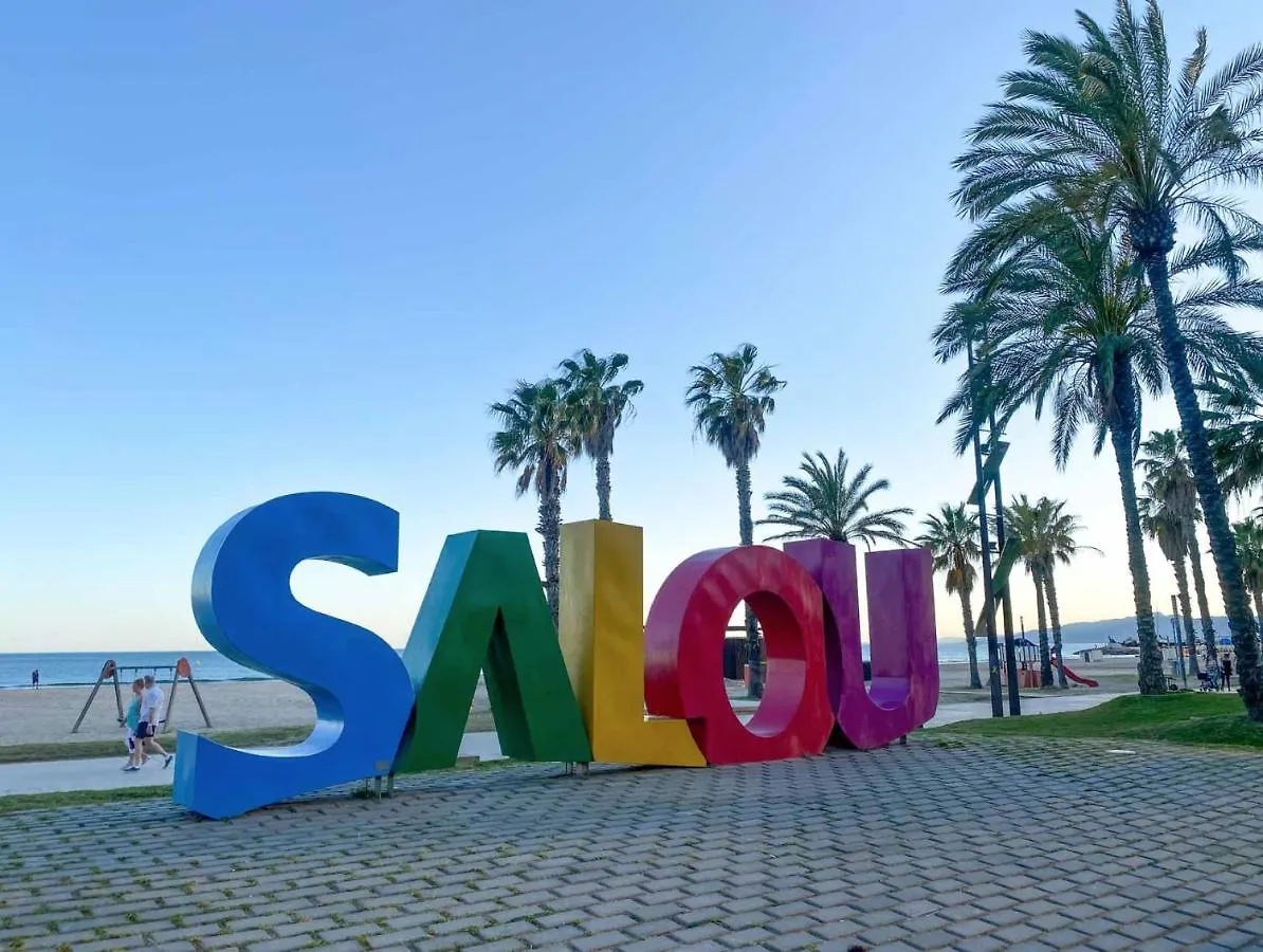 아파트 Luminoso Apartamento En Salou Con Terraza Y Parque Infantil Ideal Familias