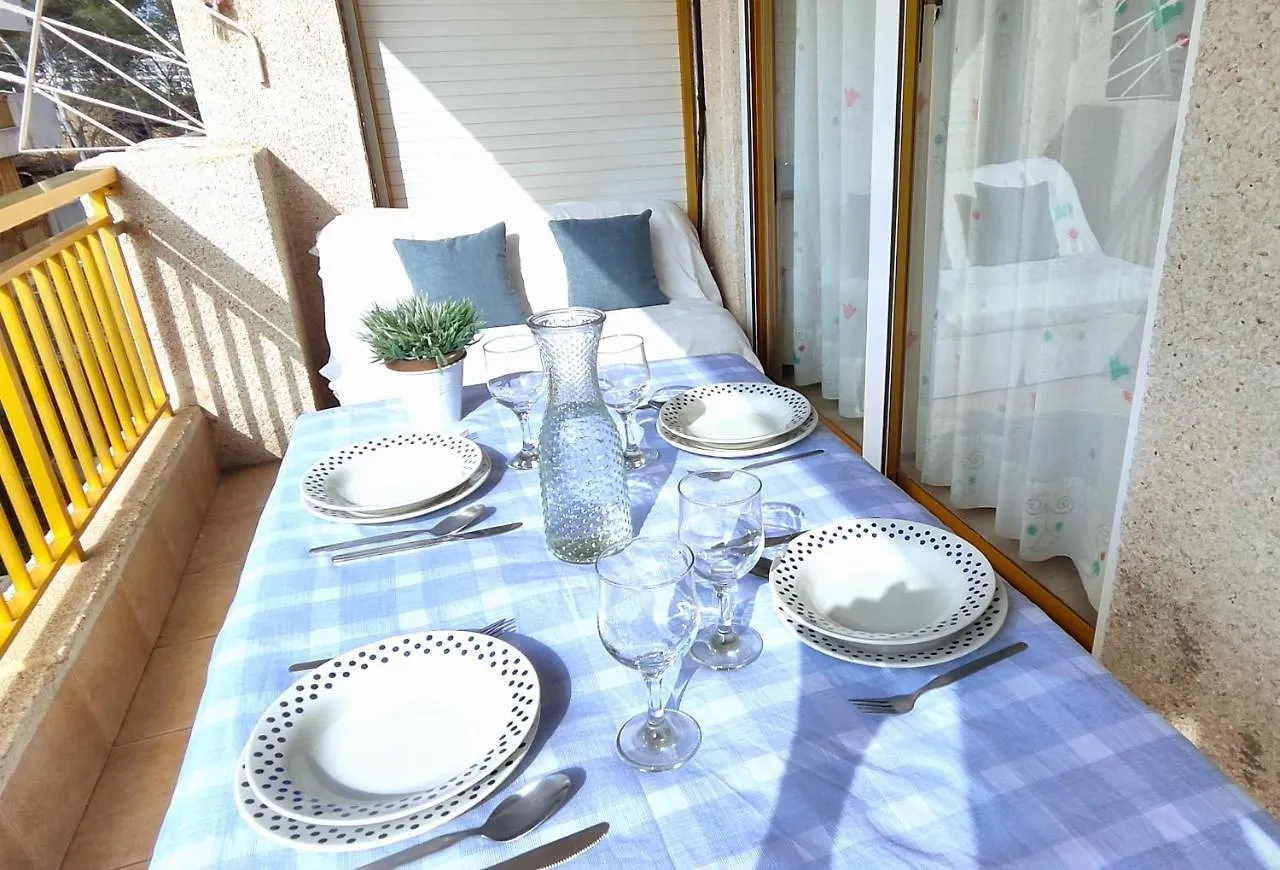 아파트 Luminoso Apartamento En Salou Con Terraza Y Parque Infantil Ideal Familias 스페인